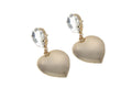 Orecchini Clear Hearts