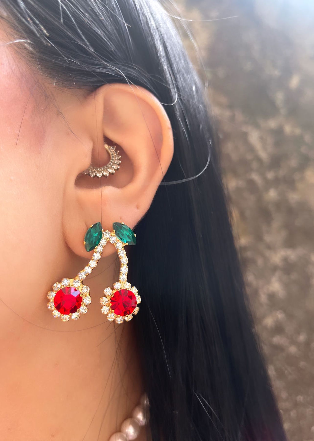 Orecchini cherry