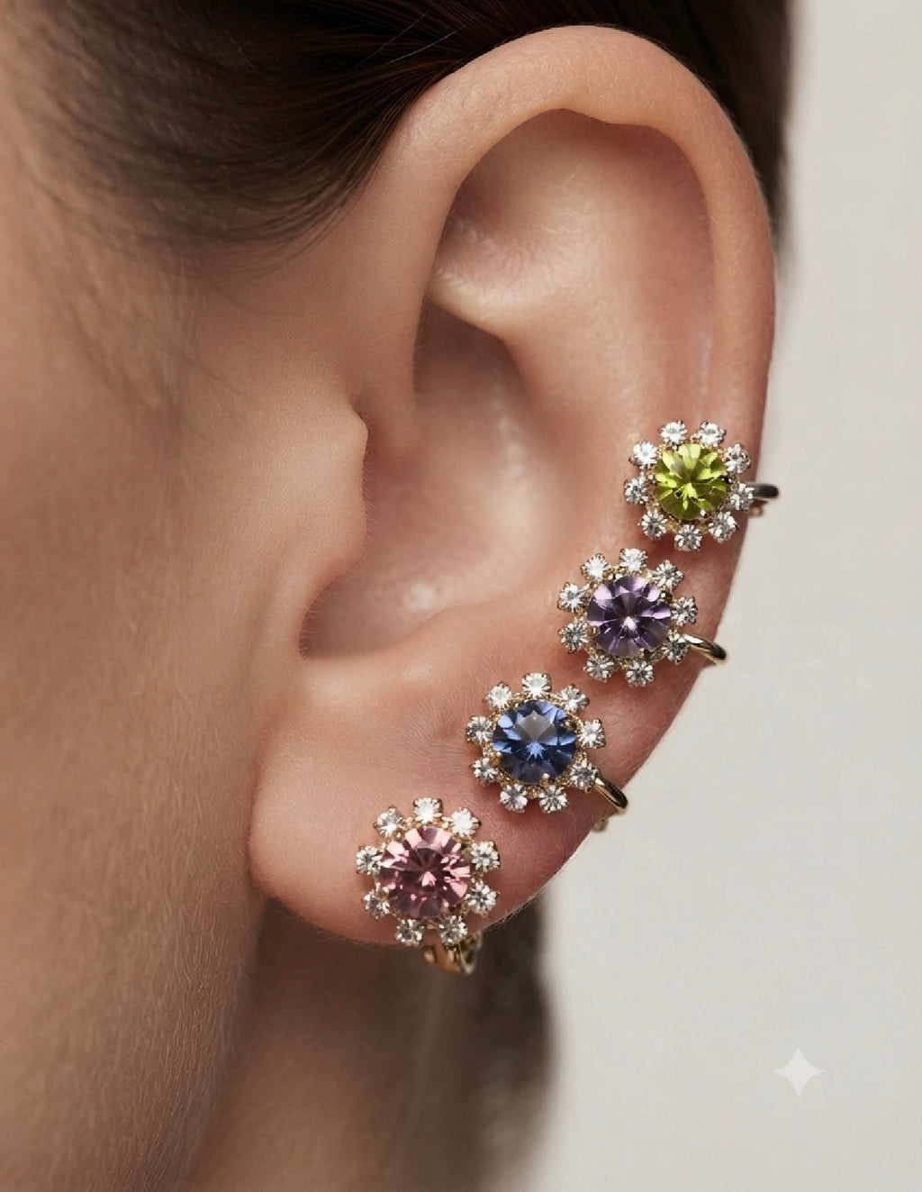 Earcuff singoli fiorellino big
