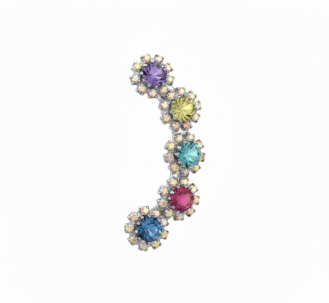 Ear cuff fiorellini singolo