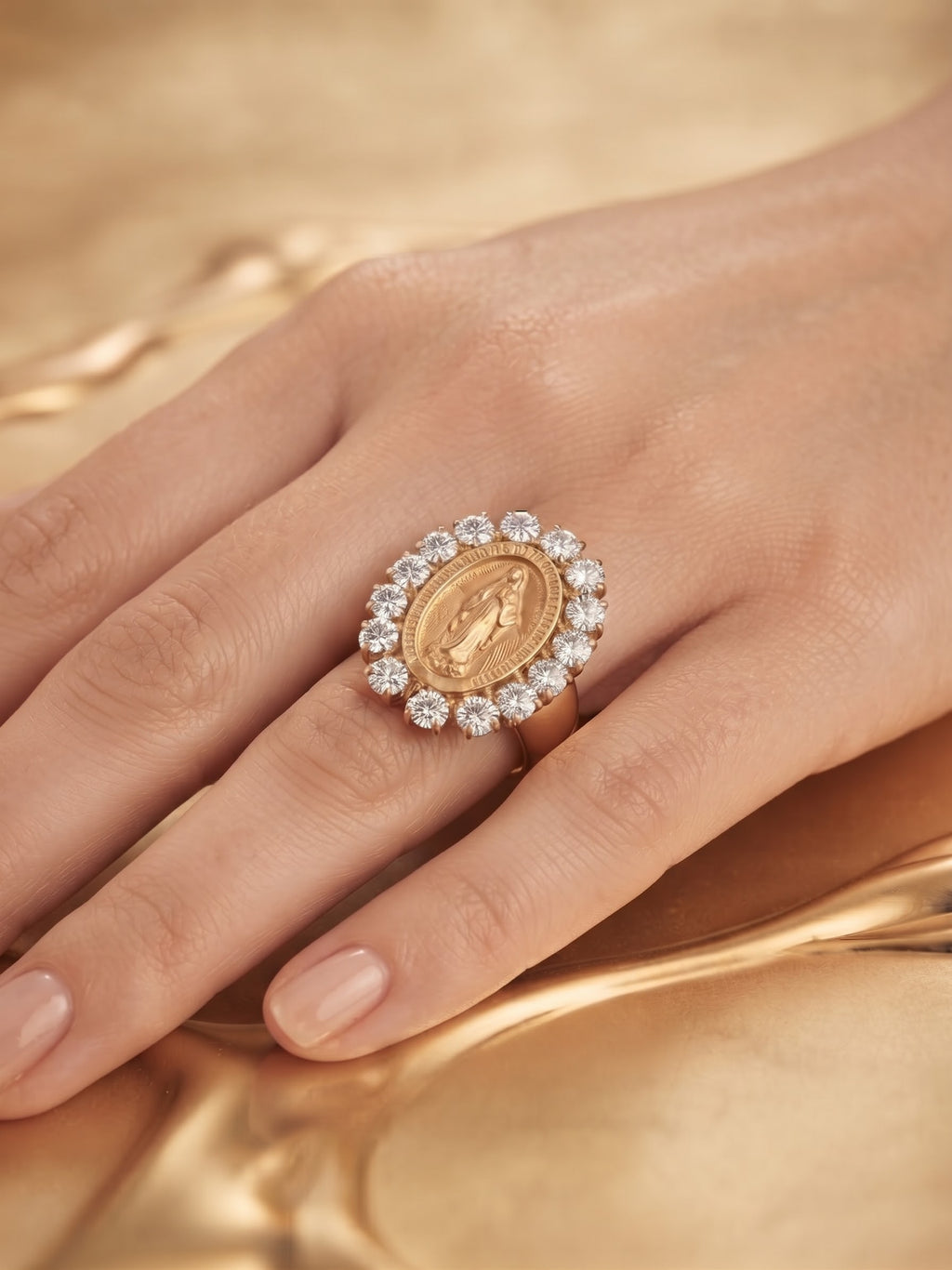 Anello fede preziosa