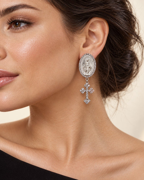 Orecchini Splendi - TRIK BIJOUX 2027 - immagine indossata illustrativa