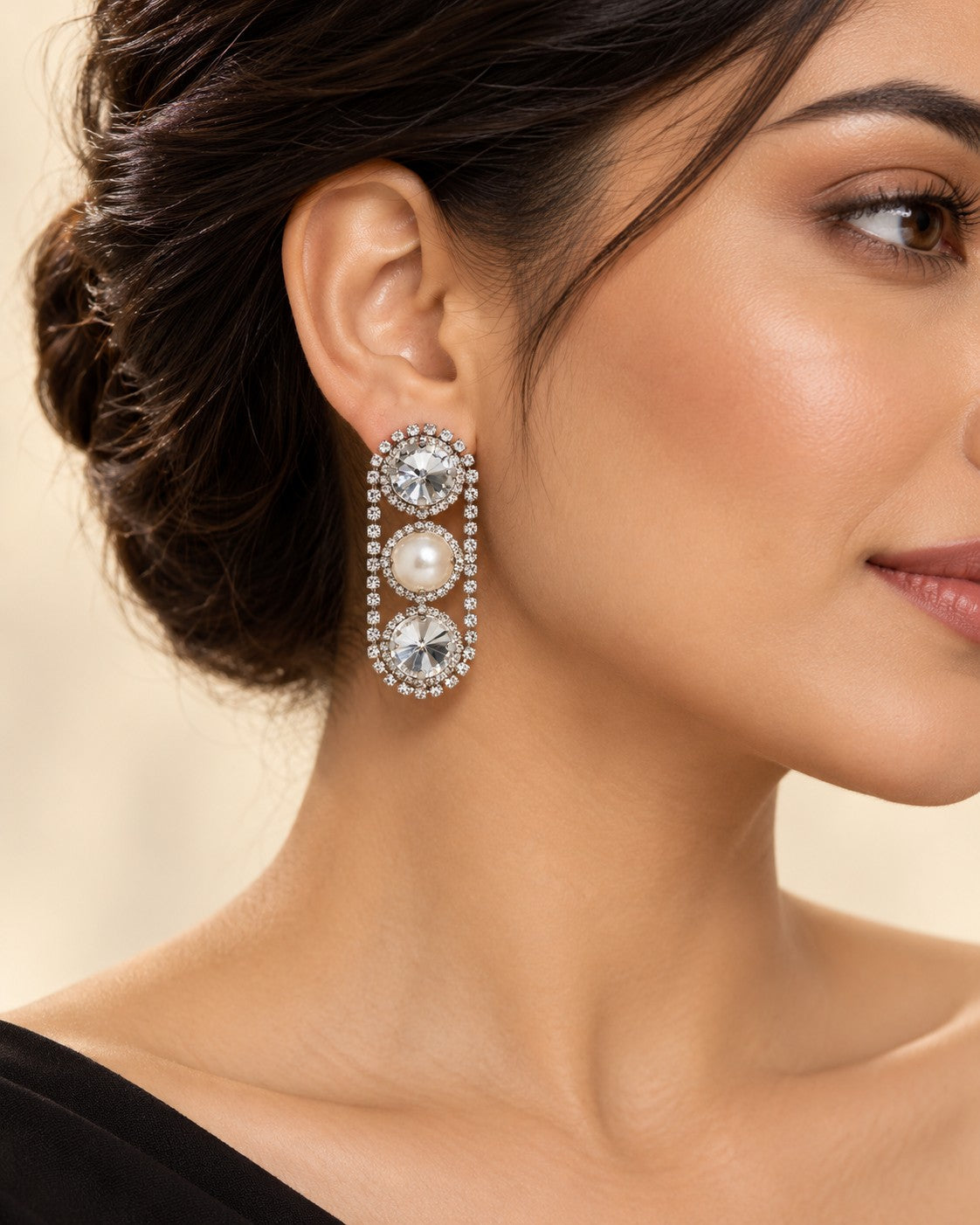 Orecchini Split - TRIK BIJOUX 2027 - immagine indossata illustrativa